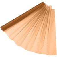 Neel Blue Organza Roll Sheer Fabric for Party Favours Supplies- 70cm x 15m in Chocolate