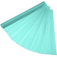 Neel Blue Organza Roll Sheer Fabric for Party Favours Supplies- 70cm x 15m in Bright Green