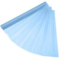 Neel Blue Organza Roll Sheer Fabric for Party Favours Supplies- 70cm x 15m in Baby Blue