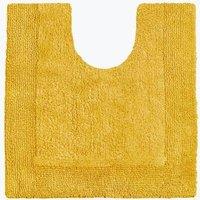 Allure Bath Fashions Elegance Reversible Heavyweight Pedestal Mat in Mustard