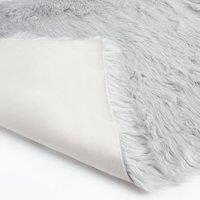 Faux Fur Sheepskin Fluffy Rectangle Soft Large Carpet Floor Mat
