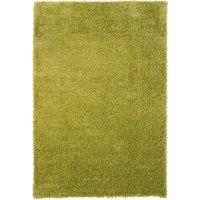 Kukoon Soft Fluffy Thick Pile Shaggy Area Rug, Living Room Bedroom Carpet Runner in Lime | Size: 60 cm x 240 cm