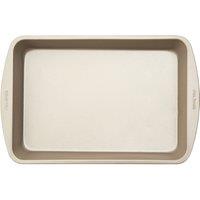 Orsina BPA Free 38cm Roasting Pan, Champagne Finish Roasting Dish For Kitchen, Elegant Roasting Pan For Baking in Gold
