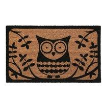 Orsina Coir Owl Doormat in Natural | Size: Medium