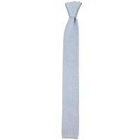 TruClothing Knitted Tie Woven in Light Blue