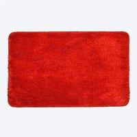 Allure Bath Fashions Bling Microfibre Non-Slip Sparkle Bath Mat in Red