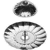 Orsina Small Stainless Steel Steamer in Silver
