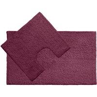Orsina Soak Bath Mat Set in Purple