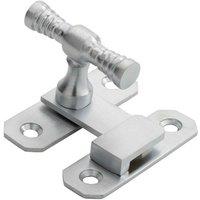 Loops Window T Handle Fastener 57 x 19mm Satin Chrome Cabinet Door Lock