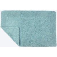 Allure Bath Fashions Elegance Reversible Heavyweight Bath Mat in Duck Egg Blue
