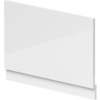 Balterley MDF Bath End Panel & Plinth - 800mm - Gloss White
