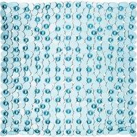 Orsina Pebble Square Bath Mat in Blue