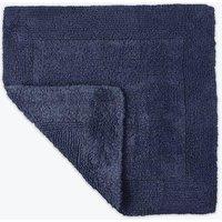 Allure Bath Fashions Elegance Reversible Heavyweight Shower Mat in Navy