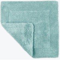 Allure Bath Fashions Elegance Reversible Heavyweight Shower Mat in Duck Egg Blue