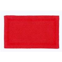 Homescapes Luxury Extra Large Bath Mat Reversible 1600GSM 100% Cotton, 70 x 120cm in Red | Size: 70 x 120 cm