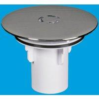 McAlpine ST90CBTOP+TUBE Chrome Plated Brass Flange & Dip Tube For ST90 Tra in White