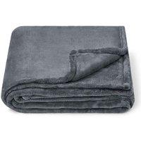 Brand Lab Fleece Blanket in Charcoal