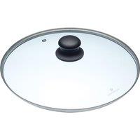 MasterClass 28cm Glass Saucepan Lid in Clear