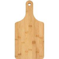 Orsina Bamboo Wood Chopping Board, Natural Wod Padle Board With Tapered Handle For Kitchen, Wood Chopping Board