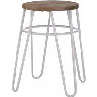 Orsina District Hairpin Stool in Grey