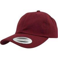 Yupoong Flexfit 6-panel Baseball Cap With Buckle in Maroon