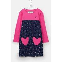Lighthouse Clothing Girl's Esme Cotton Dress in Pink | Size: 1-2 Years