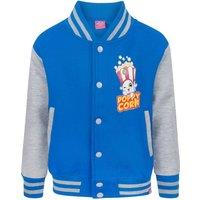 Shopkins Girl's Varsity Jacket | Blue | Official Merch | Size: 5-6 Years