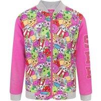 Shopkins Girl's Bomber Jacket | Pink | Official Merch | Size: 9-10 Years