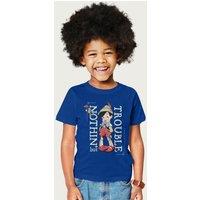 Disney Nothing But Trouble T-Shirt in Royal | Size: 3-4 Years