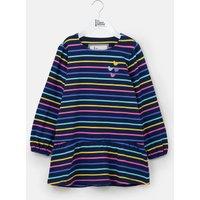 Lighthouse Clothing Girl's Lottie Long Sleeved Tunic Top Dress Shirt in Navy | Size: 3-4 Years