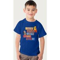 Sooty Izzy Wizzy Let's Get Busy T-Shirt in Royal | Size: 3-4 Years