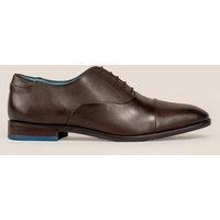 Oswin Hyde Men's Jarvis Leather Oxford Lace Up in Brown | Size: 12