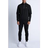 Luke 1977 Men's Sydney Rome 1000 Tracksuit Set in Jet Black | Size: Medium