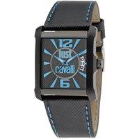 Rude Watch Black Calfskin Strap Black Dial