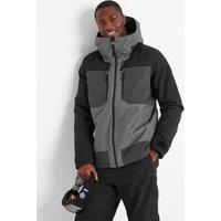 TOG24 Men's 'Nitehawk' Ski Jacket in Dark Grey | Size: Large