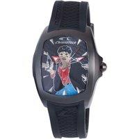 Chronotech Men's Black Band Watch