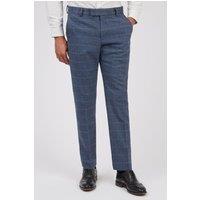Antique Rogue Men's Maverick Herringbone Trouser in Navy | Size: 44R