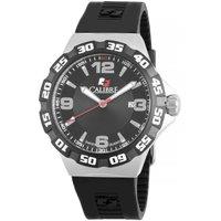 Calibre Men's Trooper Lady Swiss Canvas Strap Watch in Charcoal