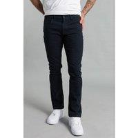 French Connection Men's Cotton Five-Pocket Chino Trousers in Navy | Size: XL