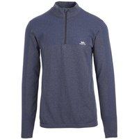 Trespass Men's Timson Seamless Active Top in Navy | Size: Small