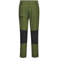 Portwest Men's WX2 Slim Work Trousers in Dark Olive | Size: 42R