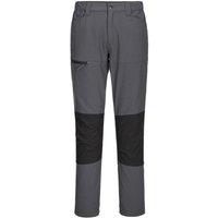 Portwest Men's WX2 Slim Work Trousers in Grey | Size: 32R