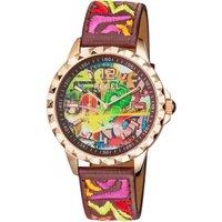 Rebel Women's Dumbo Burgundy Dial Leather Watch