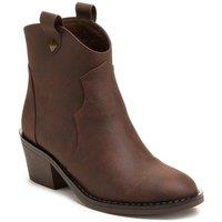 Rocket Dog Women's Yolanda Ankle Boots in Brown | Size: 8