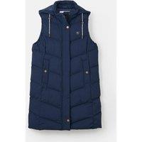 Lighthouse Clothing Women's Savannah Long Gilet in Navy | Size: 10