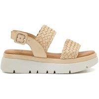 Dune London Women's 'Lorris' Leather Sandals in Brown | Size: 7