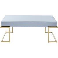 Orsina Luxurious Coffee Table, Elegant Metallic Finish Decorative Table, Modern Accent Table, Decent Patio Table in Gold