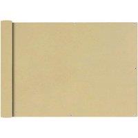 Berkfield Home Balcony Screen Oxford Fabric 75x600 cm Beige