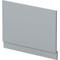 Balterley Straight Reversible Bath End Panel & Plinth in Grey