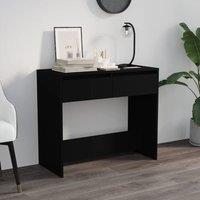 Berkfield Home Console Table Black 89x41x76.5 cm Steel